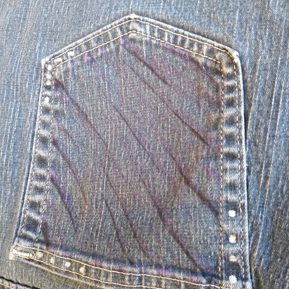 Riders by Lee, Jeans, Size 20W P w/hand accent dec - Picture 3 of 6